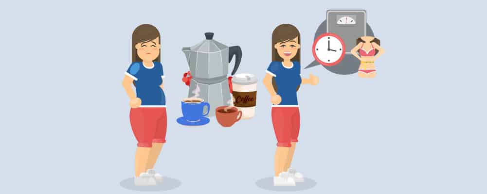 جایگزین کردن قهوه بدون کافئین به کاهش وزن کمک می کند