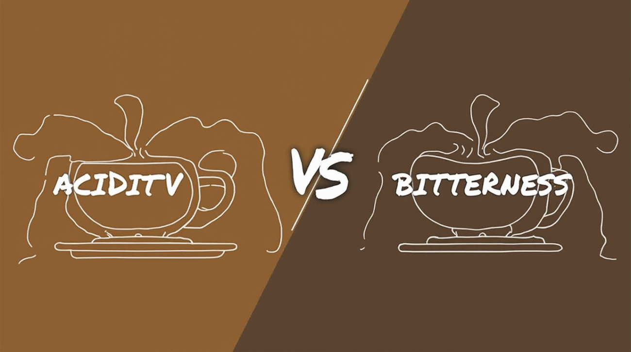 تفاوت تلخی و اسیدیته در قهوه