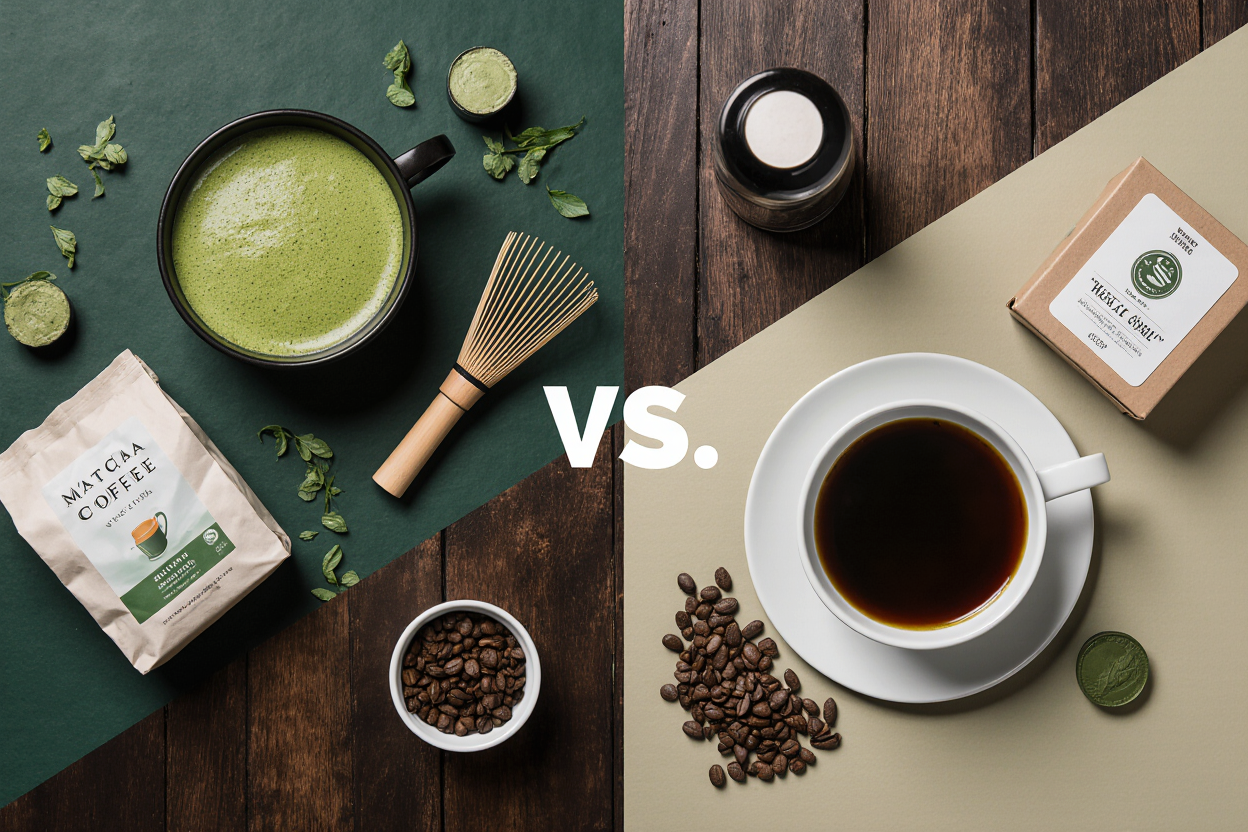 مقایسه ماچا و قهوه