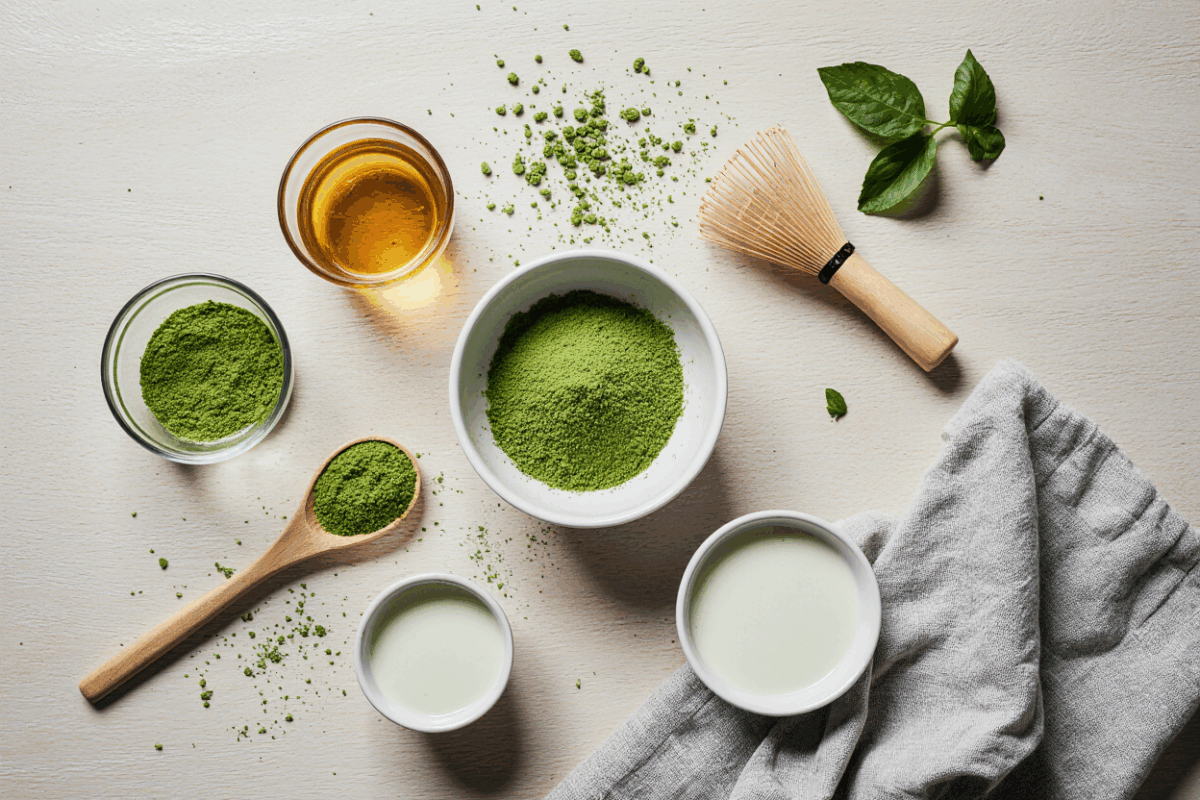 ابزار تهیه ماچا در خانه