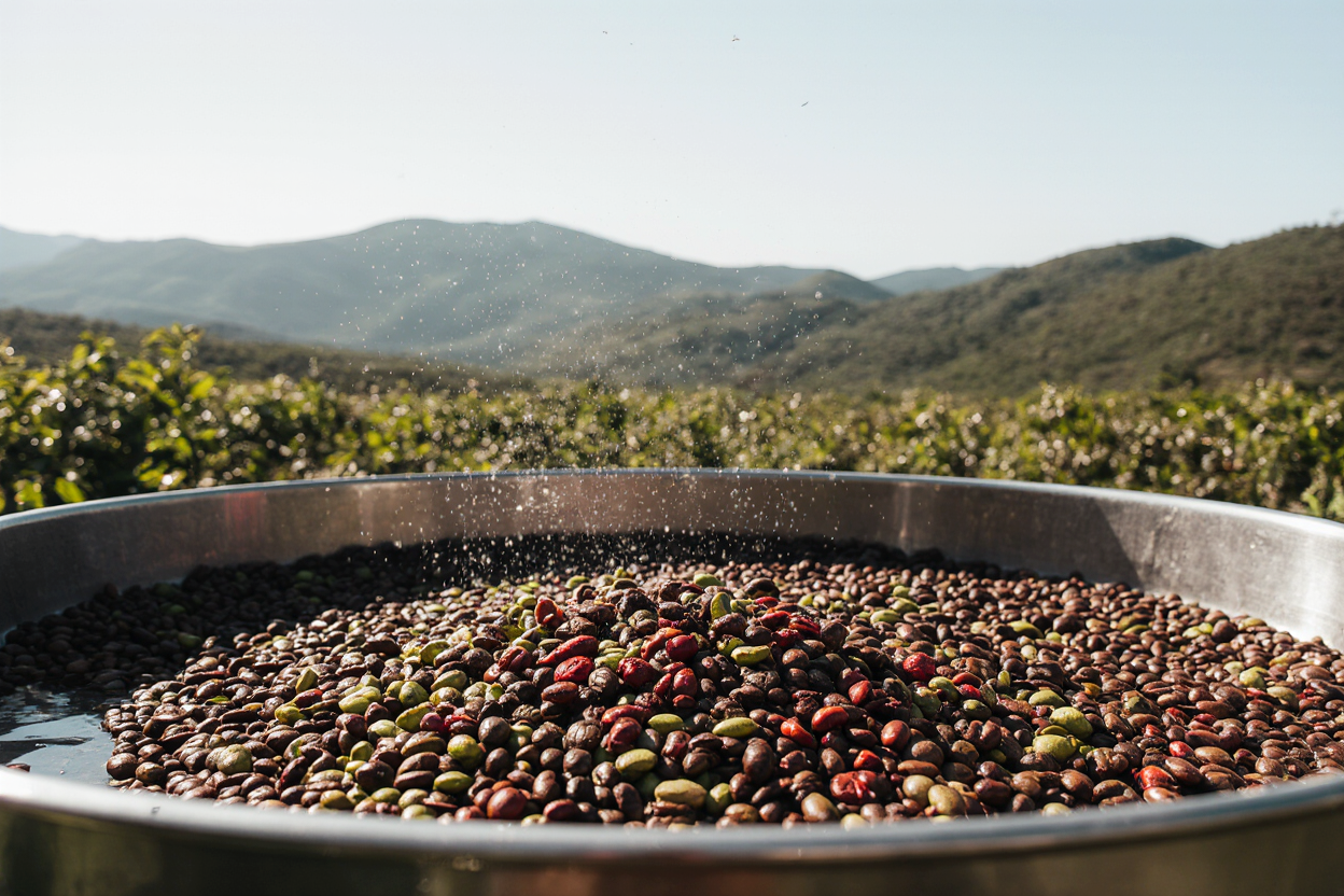 فرآیند تخمیر قهوه