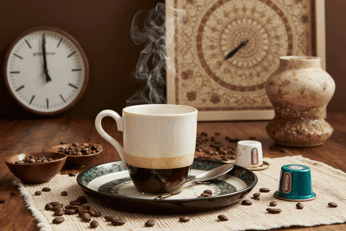 قهوه پرکافئین را قبل از خواب نخورید