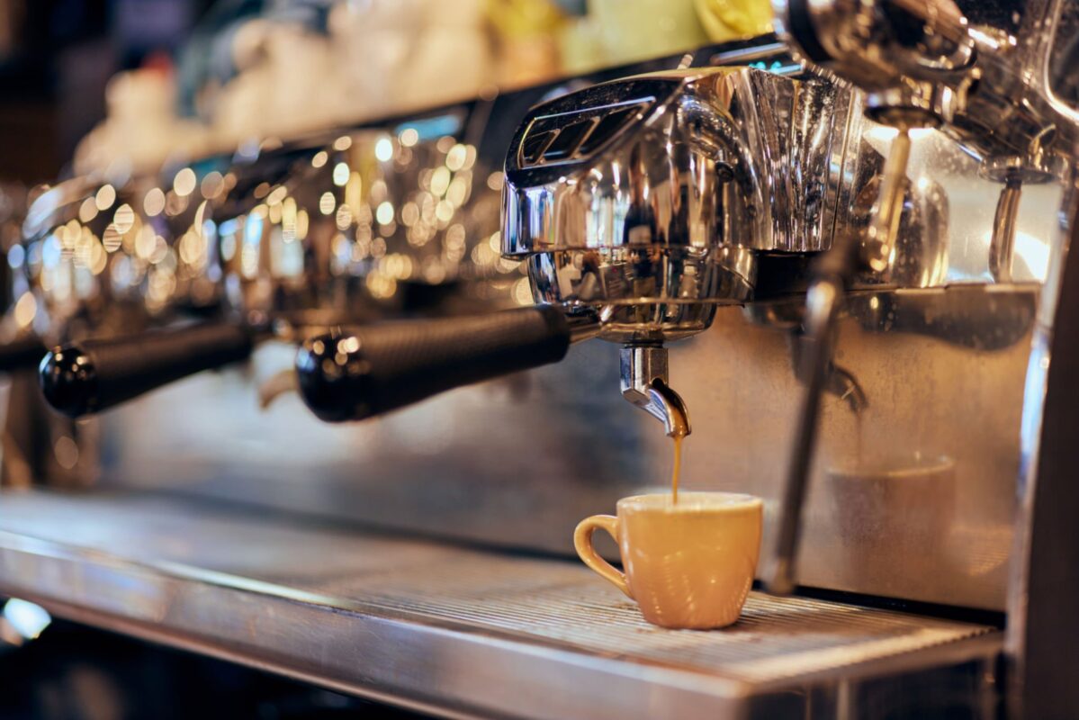 اسپرسو روی هضم غذا