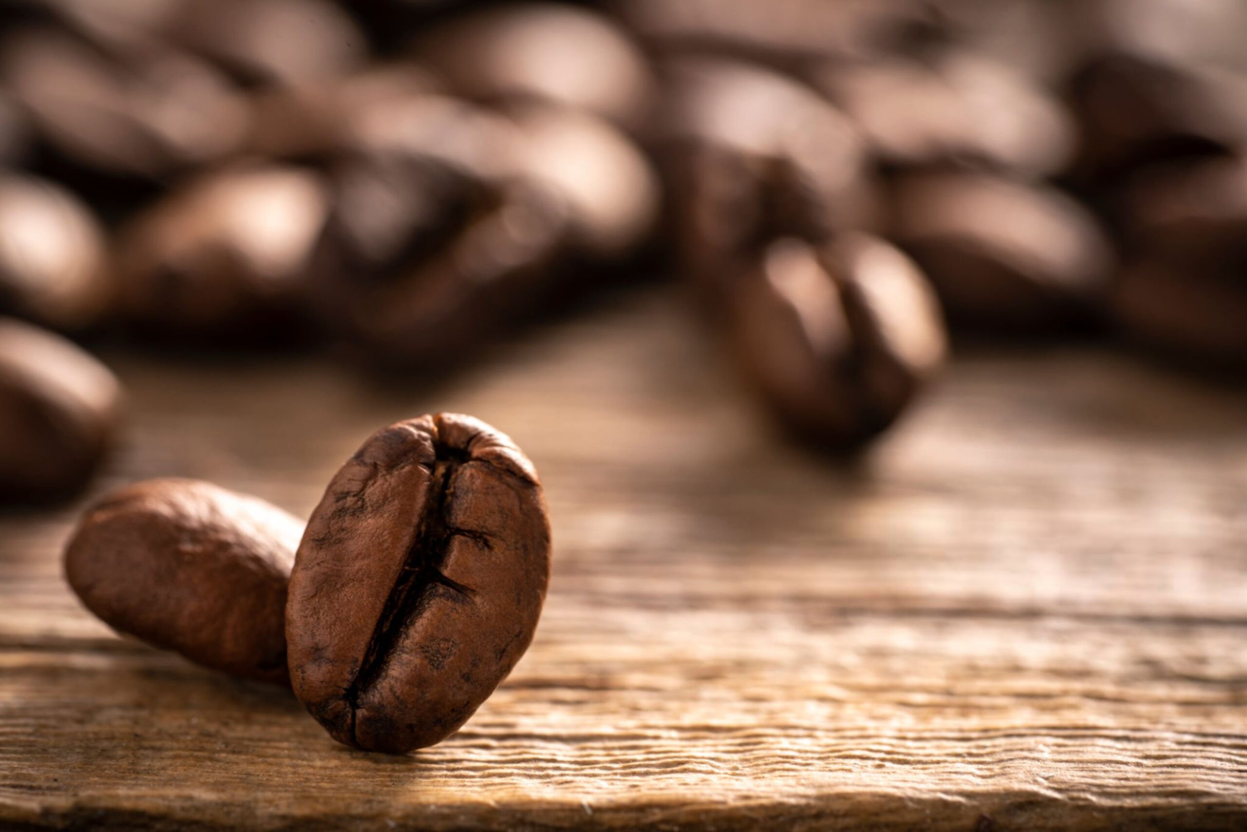 دانه‌های تازه‌برشته عربیکا و تنوع طعمی و حقایق مربوط به خاستگاه قهوه.